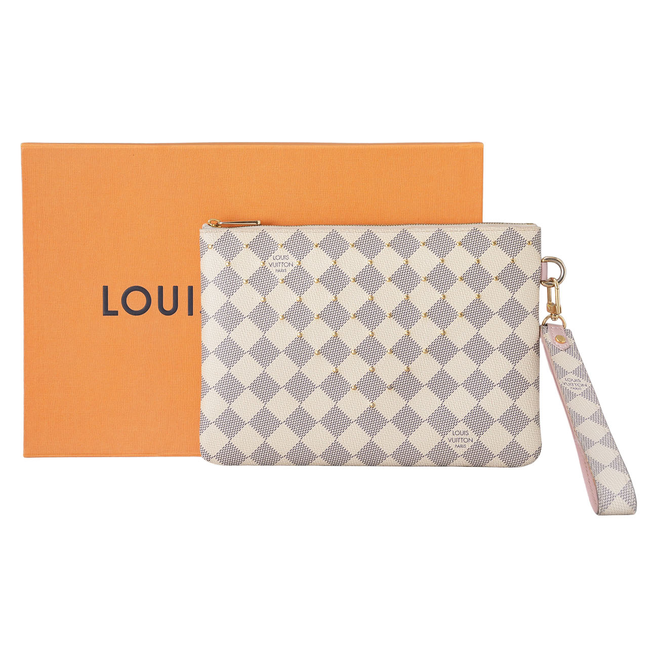 LOUIS VUITTON(USED)루이비통 N60253 다미에 아주르 시티 파우치